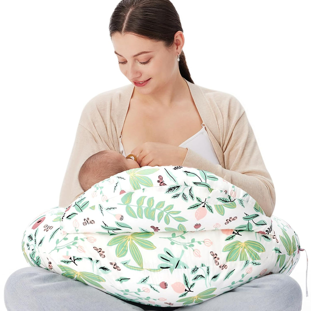 CuddleEase Baby Feeding Pillow Nursing Pillow — Secure Quality