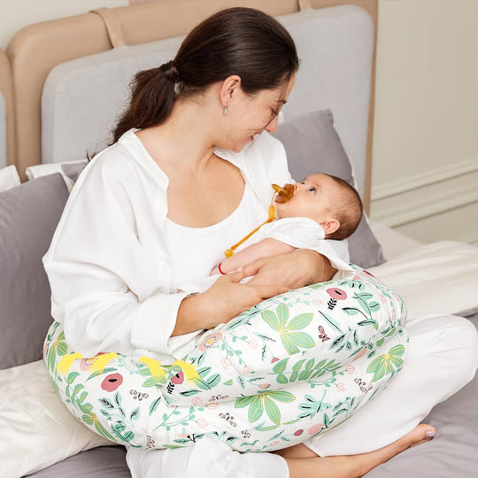 CuddleEase Baby Feeding Pillow Nursing Pillow — Secure Quality