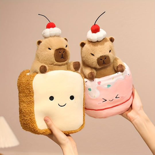 CapySnack Capybara Plush Toy – Clean Kids Quality Companion