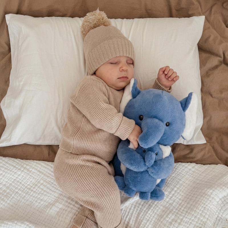 Gaia Mama Elephant Plush Toy  — Calm Quality