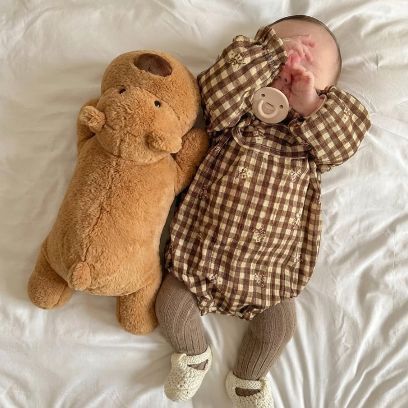 Marley Snuggle Bear Plush Toy — Cozy Comfort Companion