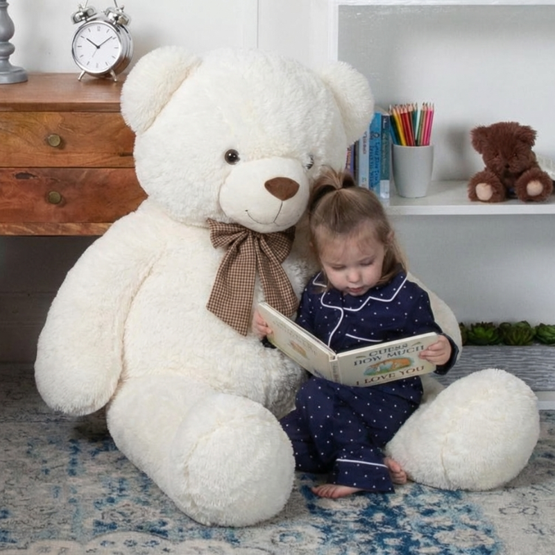 Ylva Classic Comfort Bear Plush Toy — Clean Modern Companion