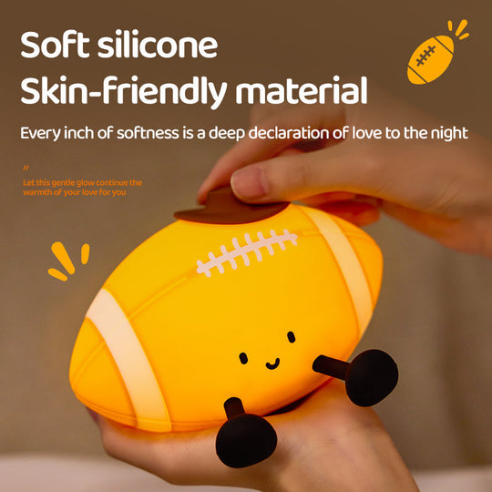 GlowBuddy Football Kids Night Light — Clean Calming Quality