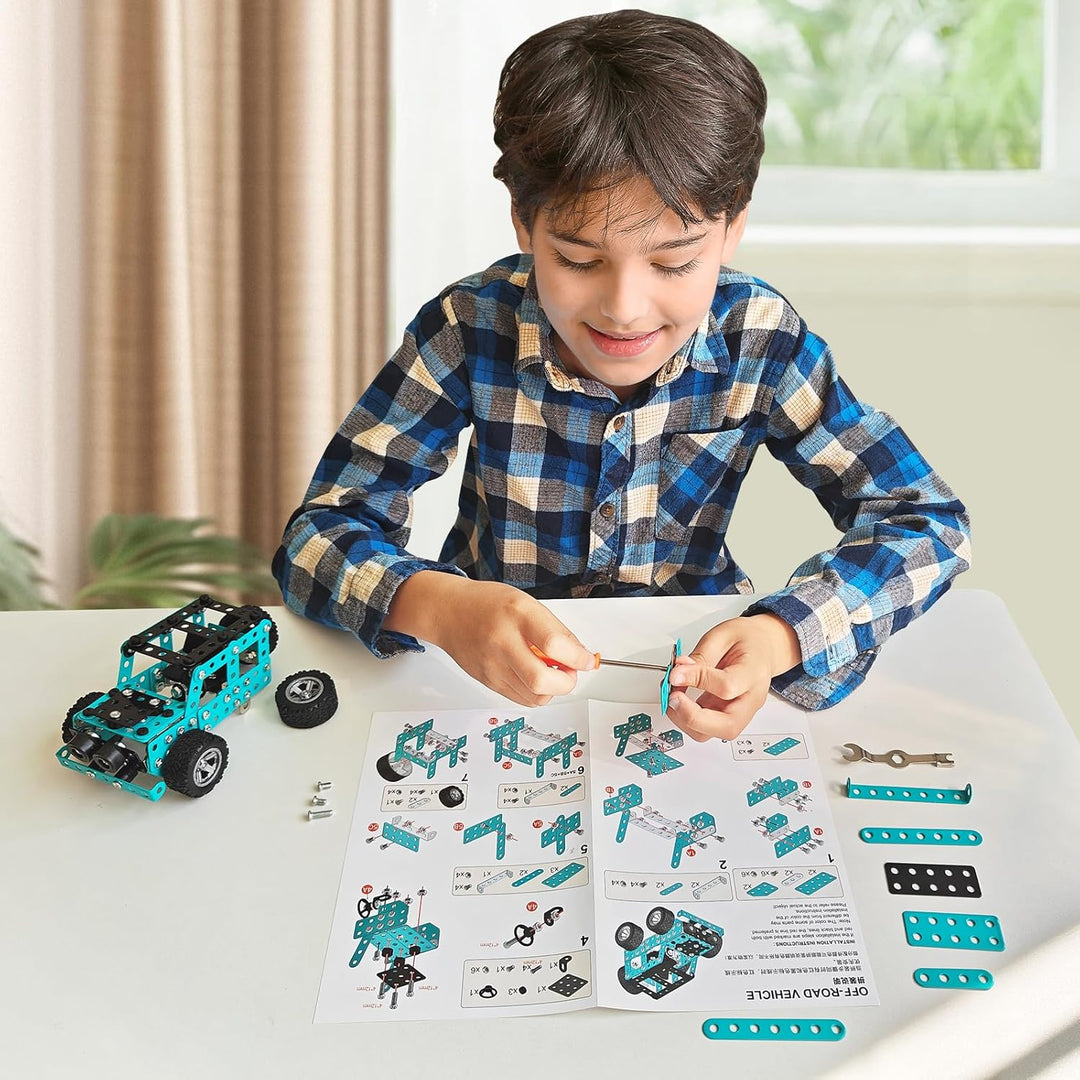 BuildCraft Junior Metal Builder Set – Kids Construction Toy for Creative Learning