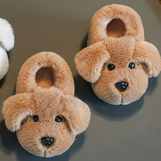 PawBuddy Cozy Pup Kids Slippers — Warm Safe Quality