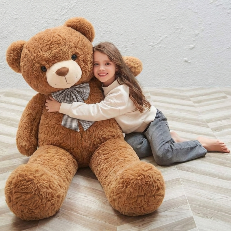 EverHug Classic Teddy Plush Bear Toy — Clean QualityCompanion
