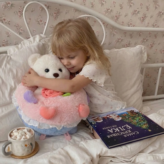 Orina Blooming Bear Bouquet Plush Toy — Calming Cuddle Quality