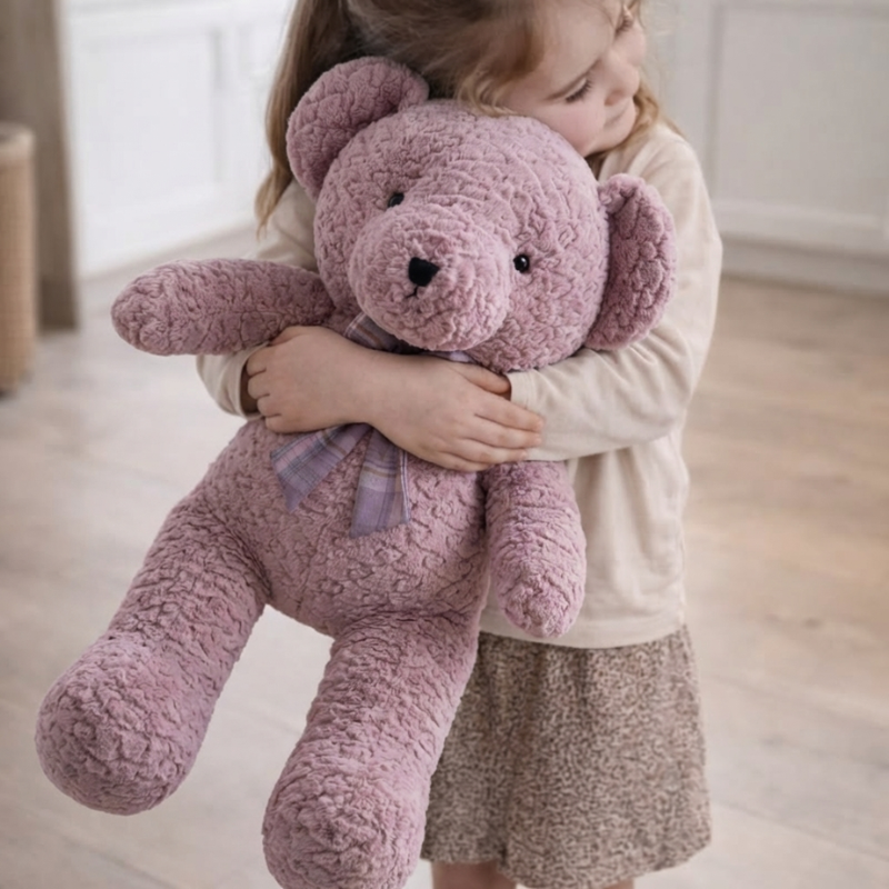 LunaSoft Cloud Teddy Plush Toy — calming bedtime quality