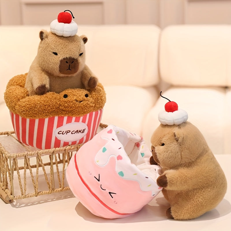 CapySnack Capybara Plush Toy – Clean Kids Quality Companion