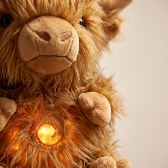 CozyCow – Breathing Highland Cow with Light & Sound