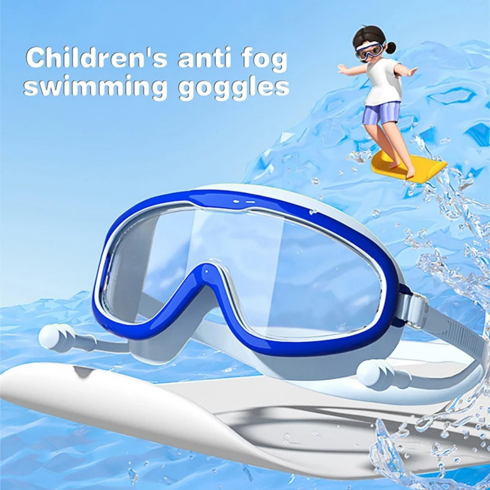 ClearWave Kids Swim Goggles — Leakproof Comfort for Clear Vision
