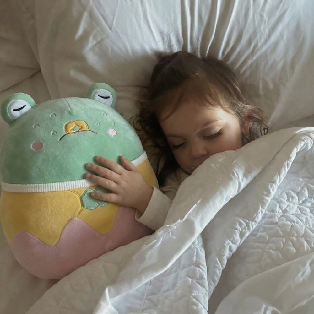 Willow Snuggle Frog Plush Toy — Clean Quality Companion