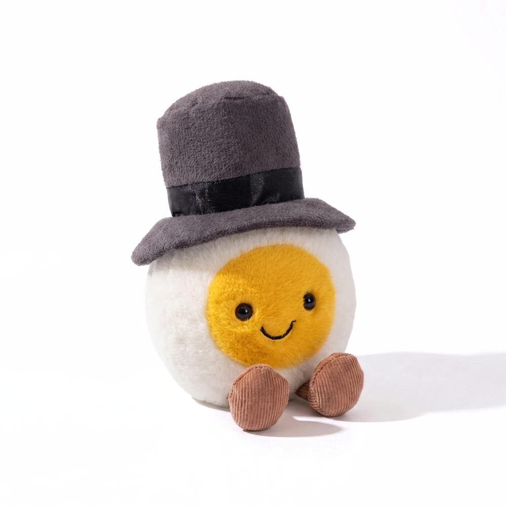 EggBuddy – Soft Egg Character Plush with Costume Design