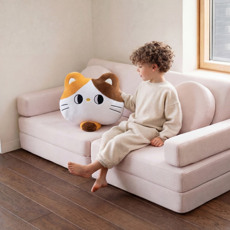 PearlPaw Cat Plush Toy  — Clean Quality Companion