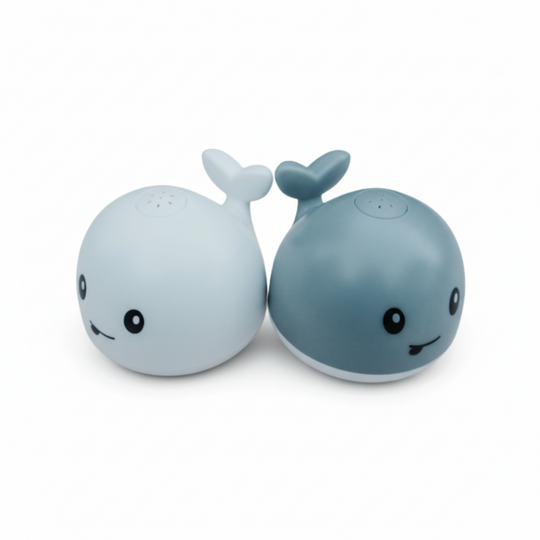 SplashWhale LED Baby Bath Toy — Calming Water Play Fun