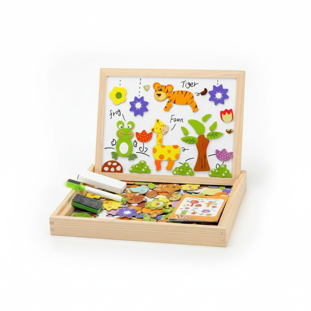 LittleStudio Montessori Art Desk — Kids Drawing Table Calm Creativity