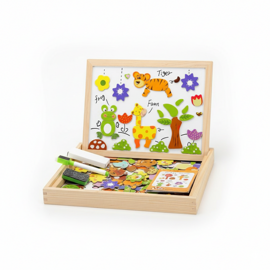 LittleStudio Montessori Art Desk — Kids Drawing Table Calm Creativity