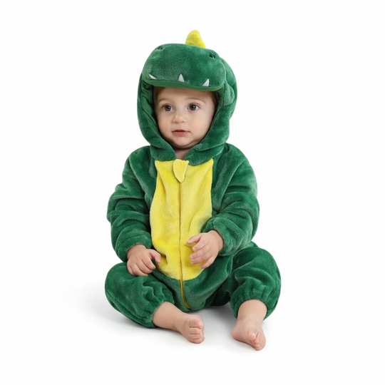 SnuggleSafari Animal Romper Baby Onesie — Modern Comfort