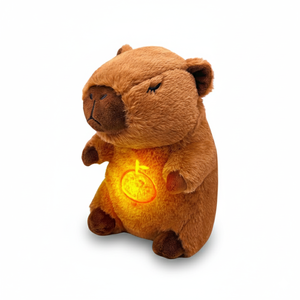 CalmBreathe Capybara Plush Toy Breathing Plush Toy — Calming Sleep