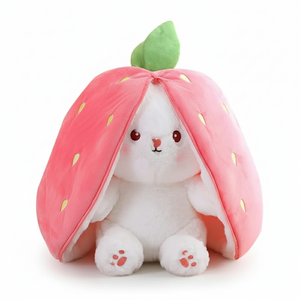 Strawberry Bunny Transforming Toy — Modern Quality