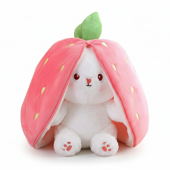 Strawberry Bunny Transforming Toy — Modern Quality