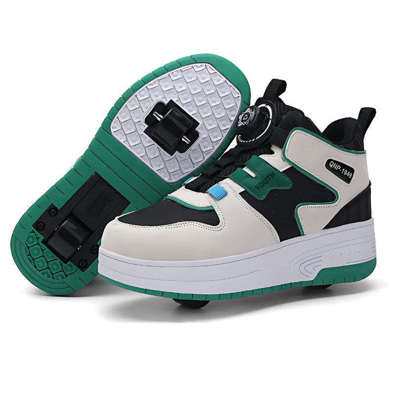 GlideStride Convertible Roller Sneakers — Comfortable Movement