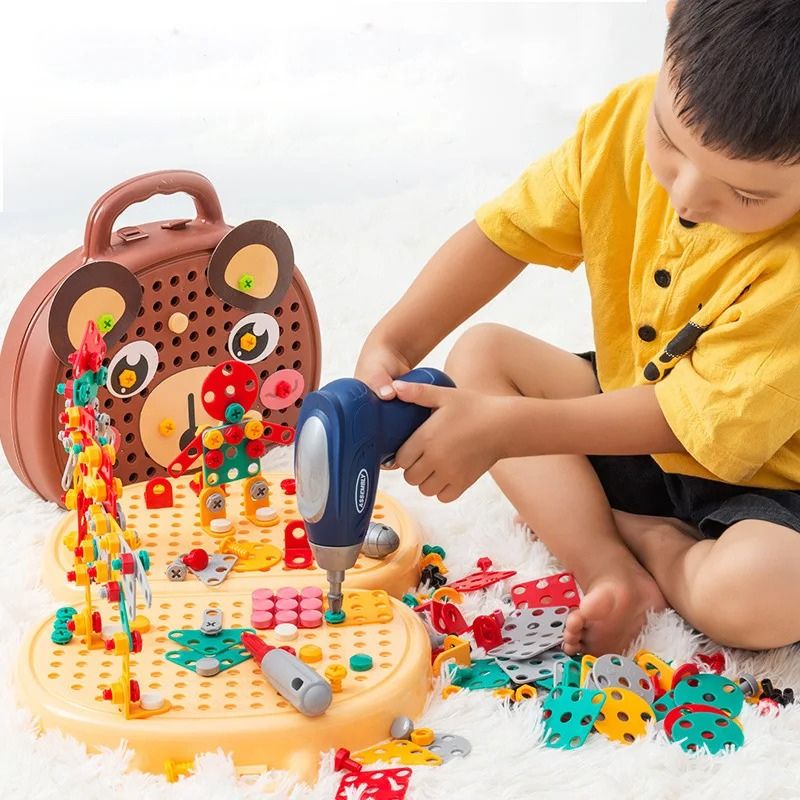 HandyBuild Montessori Tool Kit Kids Tool Set — Creative Learning Play