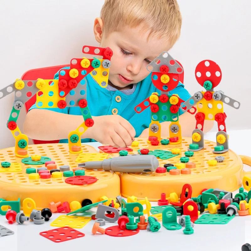 HandyBuild Montessori Tool Kit Kids Tool Set — Creative Learning Play