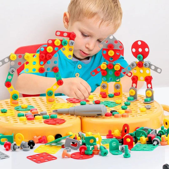 HandyBuild Montessori Tool Kit Kids Tool Set — Creative Learning Play