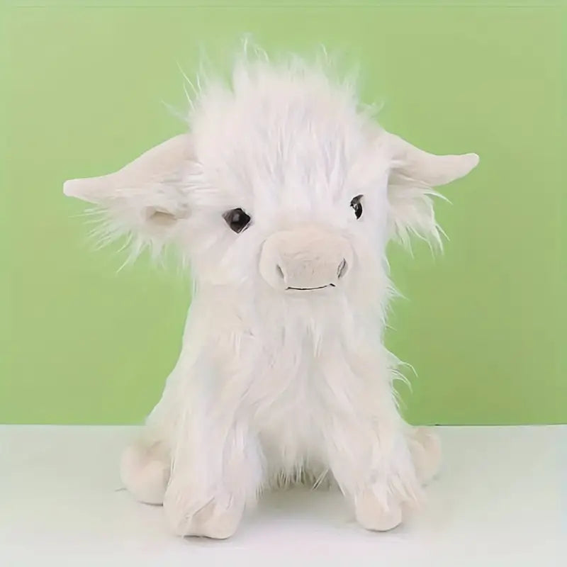 CuddleCalm Cow Plush Toy – Clean Baby Comfort Companion