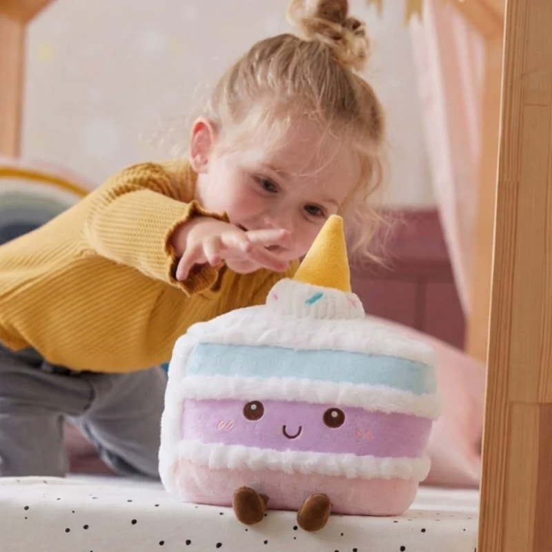 DreamSlice Rainbow Plush Toy — Clean Quality for Babies & Kids