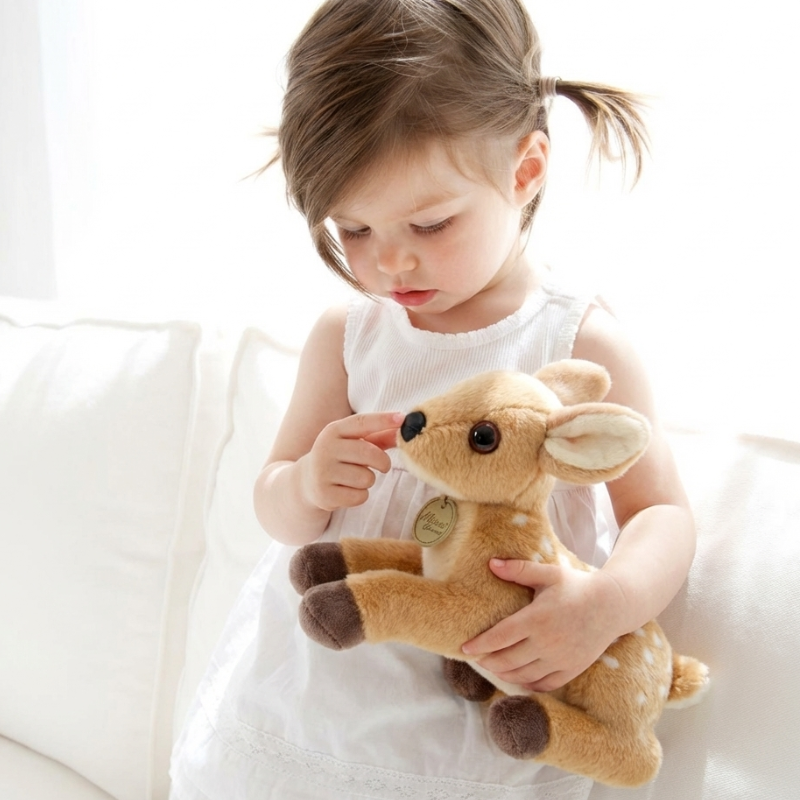 Willow Fawn CuddleBuddy Deer Plush Toy — Clean Quality for Kids