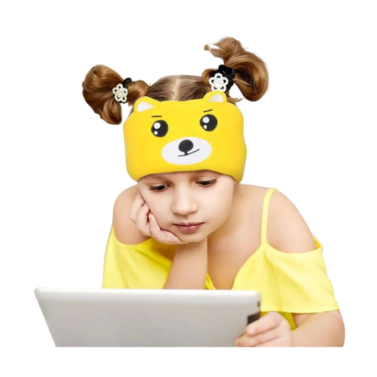 SnugSafari Animal Kids Wireless Headband Headphones — Cozy Calm
