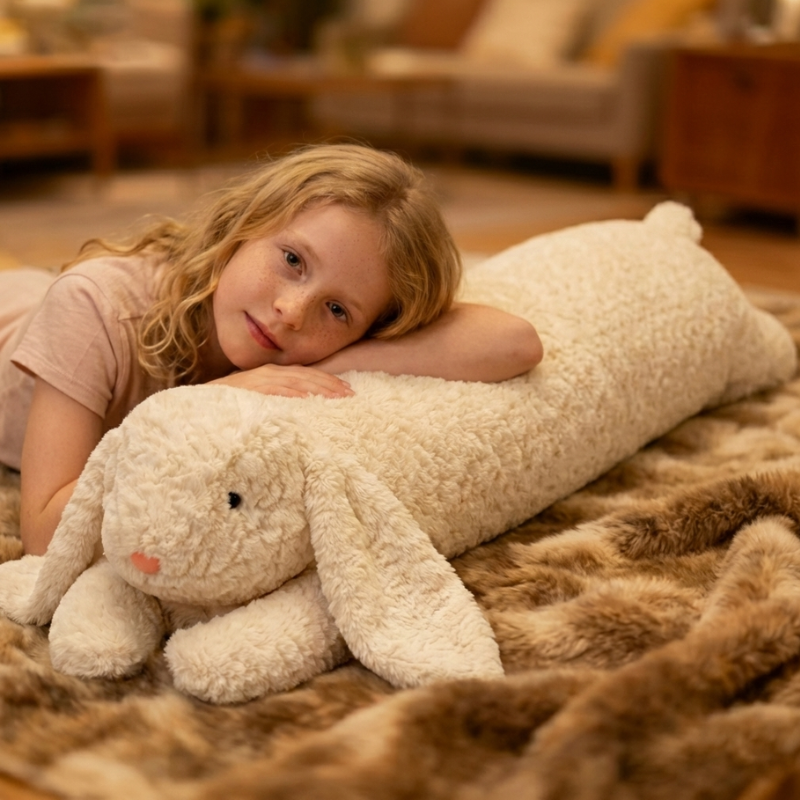 Georgina Resting Bunny Plush Toy Baby Plush Rabbit — Calm Quantity For Kids