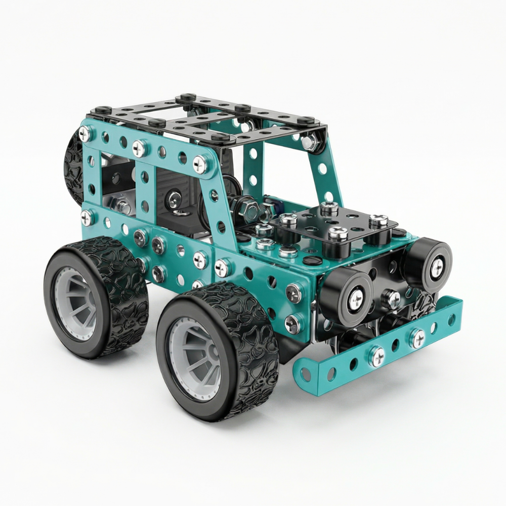 BuildCraft Junior Metal Builder Set – Kids Construction Toy for Creative Learning