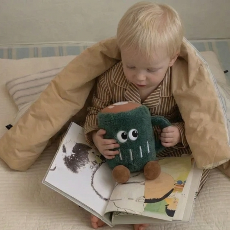 Lina Matcha Cuddle Plush Toy — Calming Baby Comfort