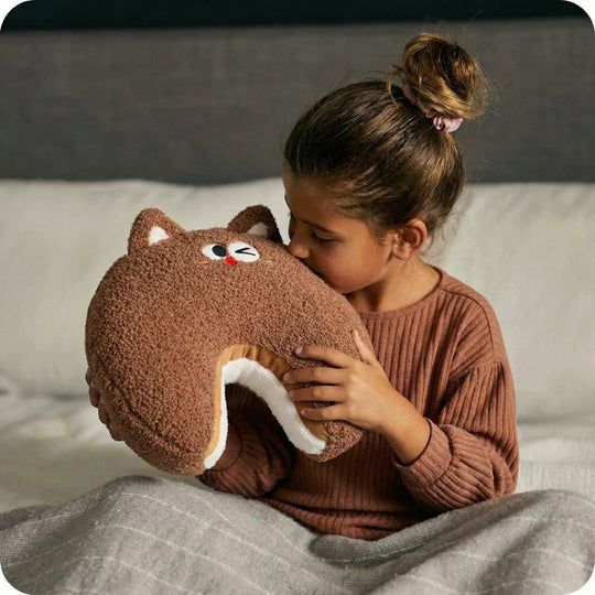 Mocha Cat Cuddle Plush Toy — Clean Qaulity for Kids