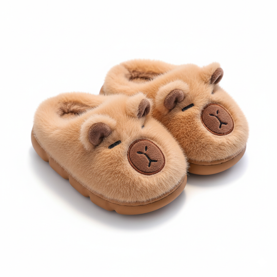 SnugglePaws Plush Animal Kids Slippers — Modern Warm Quality