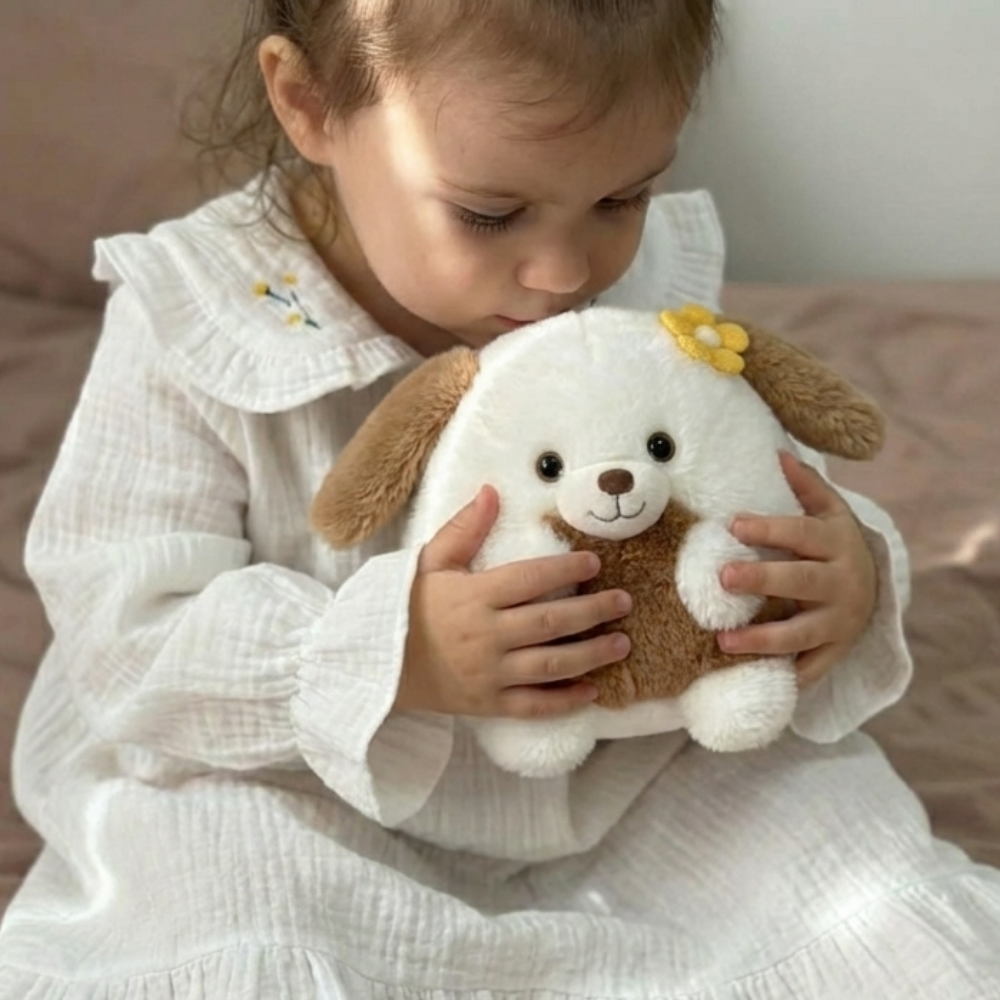 SnugglePup Clean Puppy Plush Toy — Cozy Quality for Kids