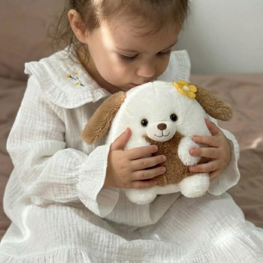 SnugglePup Clean Puppy Plush Toy — Cozy Quality for Kids