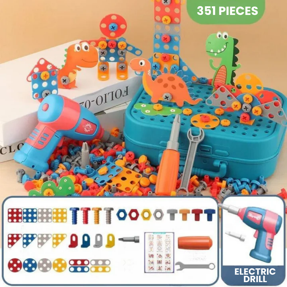 Cicimi Kids Builder Montessori Tool Set — Safe Hands-On Learning