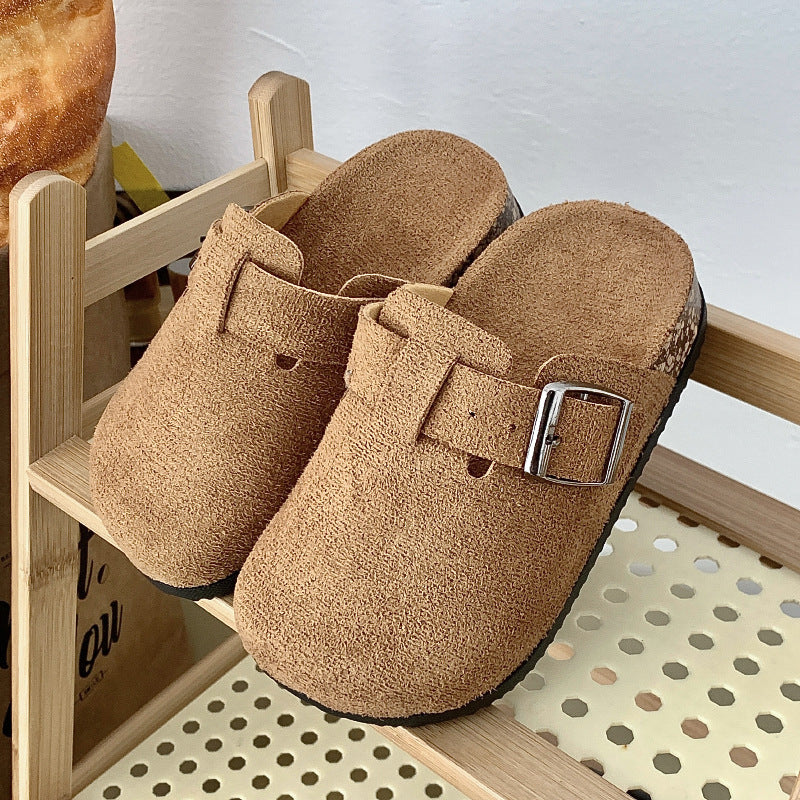 CorkEase Kids Slippers — Anti-Slip Quality for Modern Steps