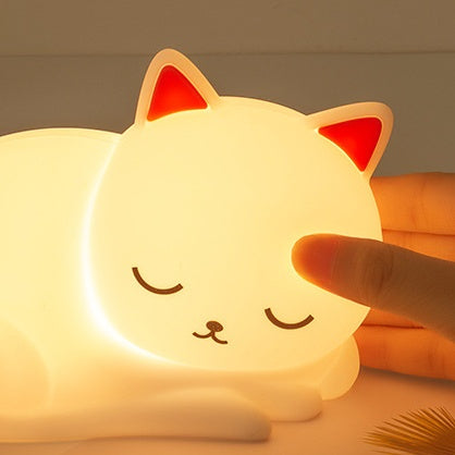 Sleepy Paws Cat Night Light — Gentle Comfort Glow
