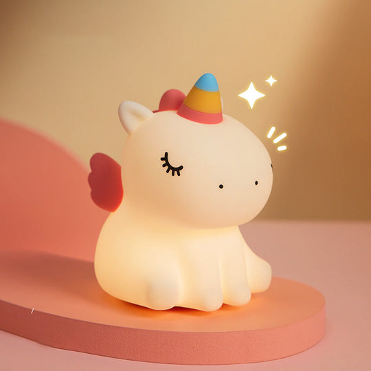 DreamGlow Unicorn Baby Night Light — Clean Calming Bedtime Glow