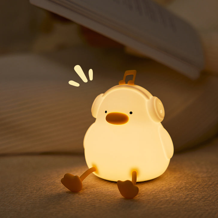 Modern Quack Silicone Baby Night Light — Gentle Bedtime Quality