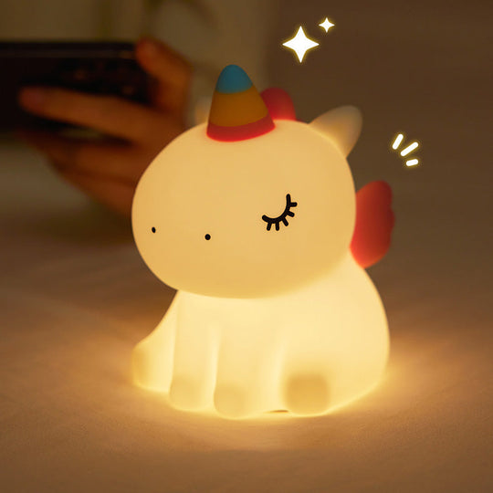 DreamGlow Unicorn Baby Night Light — Clean Calming Bedtime Glow