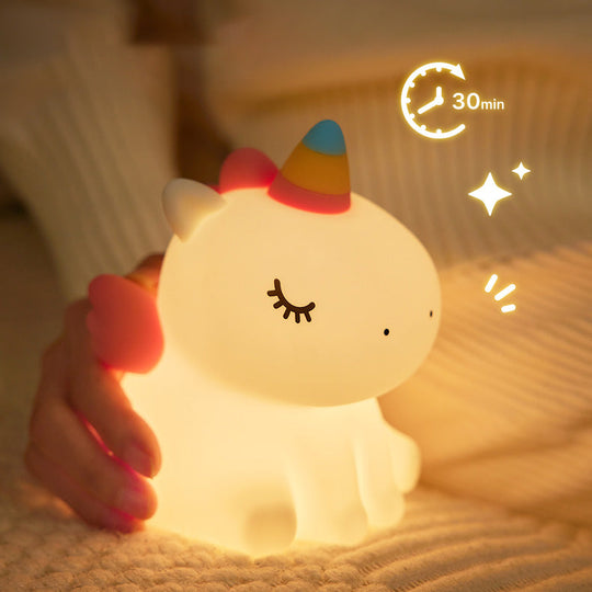 DreamGlow Unicorn Baby Night Light — Clean Calming Bedtime Glow