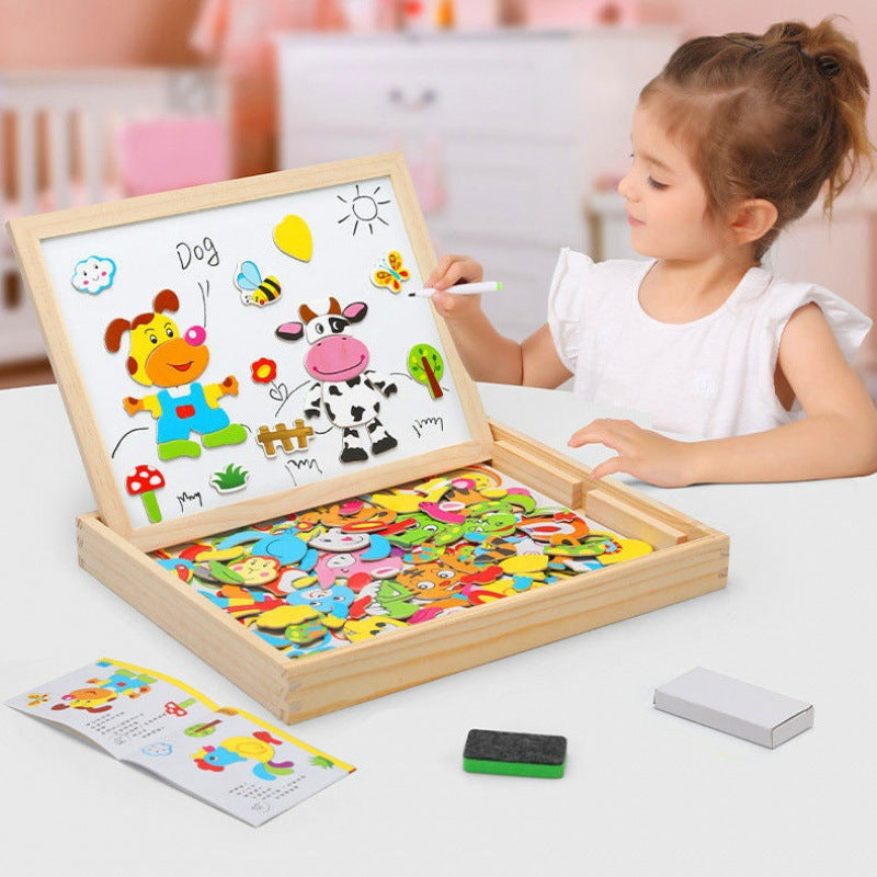 LittleStudio Montessori Art Desk — Kids Drawing Table Calm Creativity