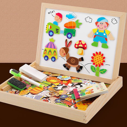LittleStudio Montessori Art Desk — Kids Drawing Table Calm Creativity
