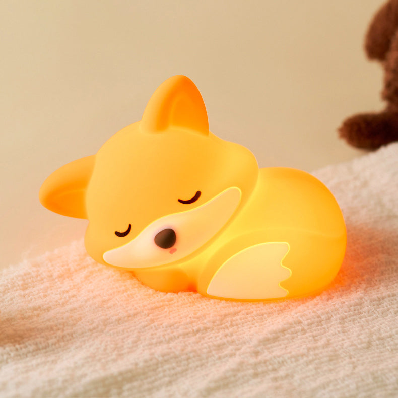 Sleepy Fox Glow Kids Night Light — Clean Calming Quality